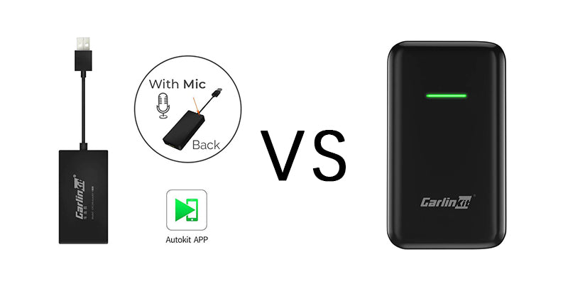 The differences between the two Carlinkit dongles (Autokit,U2W MODELS).