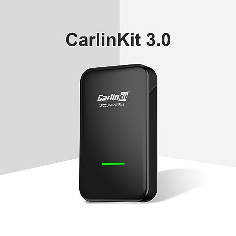 Carlinkit 2023 3.0 Wireless CarPlay Dongle Adapter U2W (Type C Design) for  Factory Wired CarPlay Cars, Wireless CarPlay Adapter for iOS Version, Fit